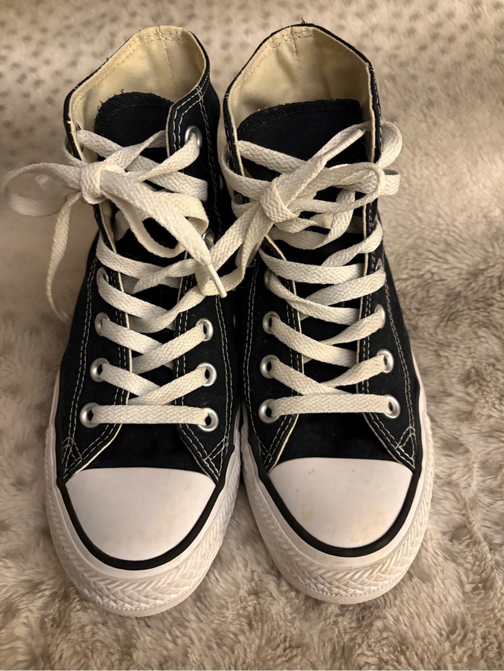 Converse Chuck Taylor All Star High Top Black Sneakers Mens 4 Womens 6